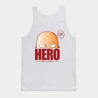 Bald Hero OPM Anime Fanart Tank Top